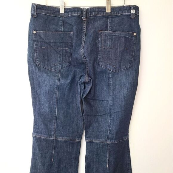 French Dressing Jeans Olivia Blue Denim Bootcut 10P - Picture 3 of 13